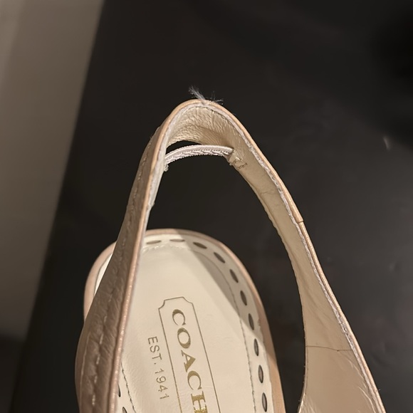 Coach Miranda slingback heels - like new! - Picture 8 of 16